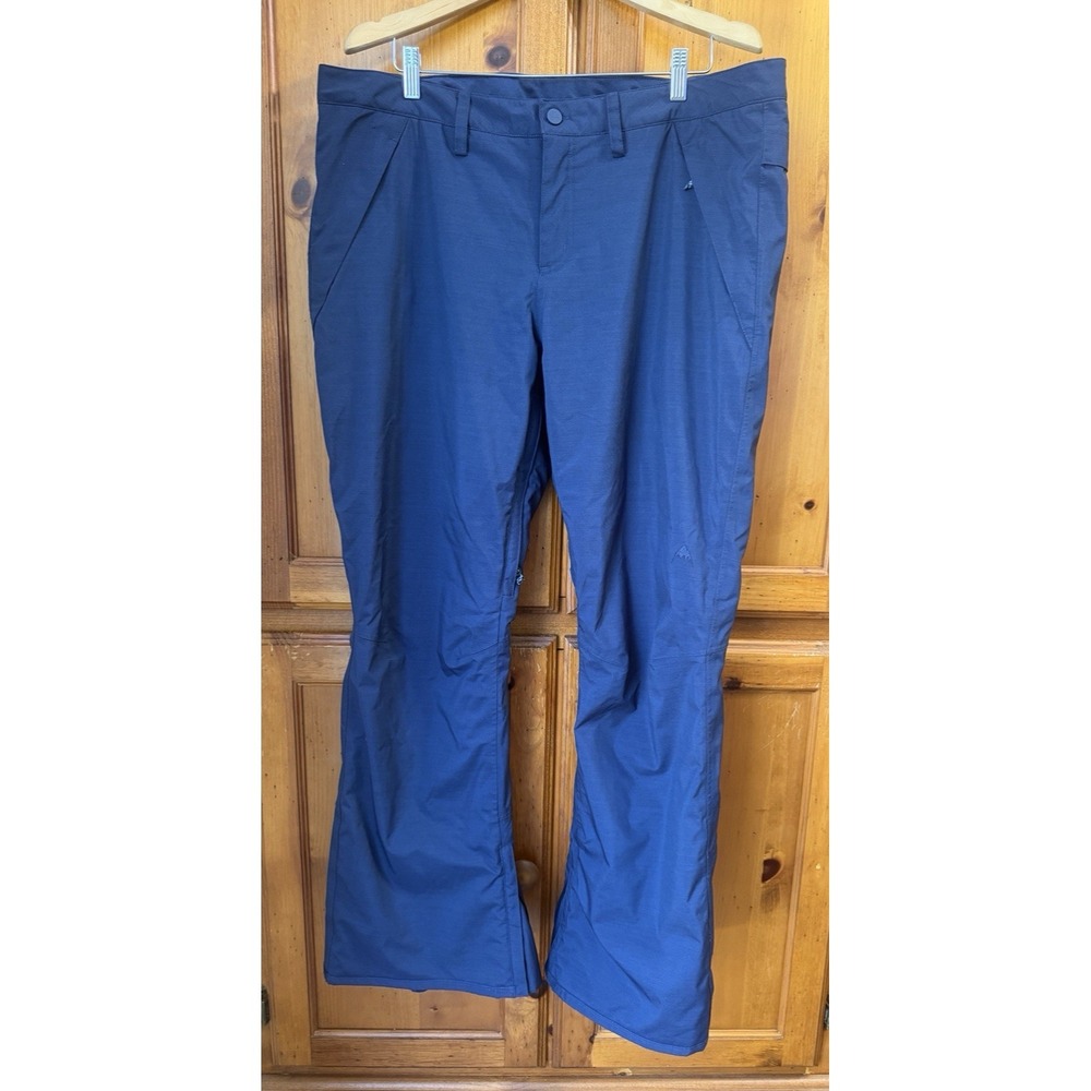 Burton Society Ski Snowboarding Pants Navy Blue Women's XL WB Insulated Winter